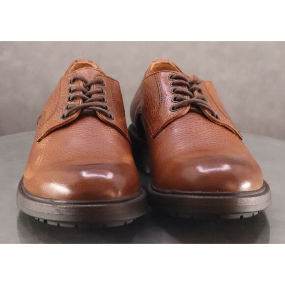 Barney's New York Vintage Men's Oxfords Dress Shoes Size 11 M Pebbled Leather - Picture 3 of 12